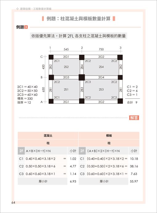 建築估價－工程數量計算編(二版)：圖片 4