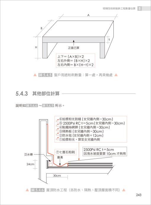 建築估價－工程數量計算編(二版)：圖片 12