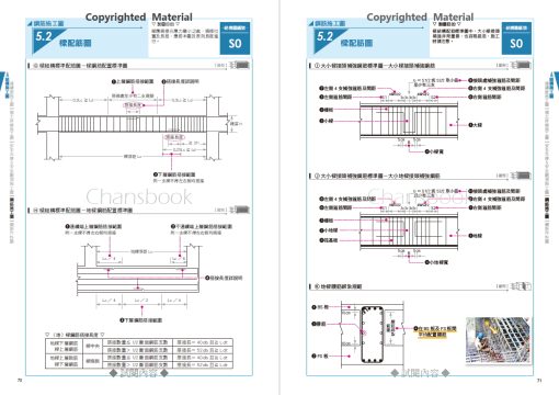 CSI見築現場第一冊：建築識圖應用「結構施工圖、建築施工圖、大樣圖於施工現場之實務運用」(三版◆新收錄鋼骨結構施工圖)：圖片 25