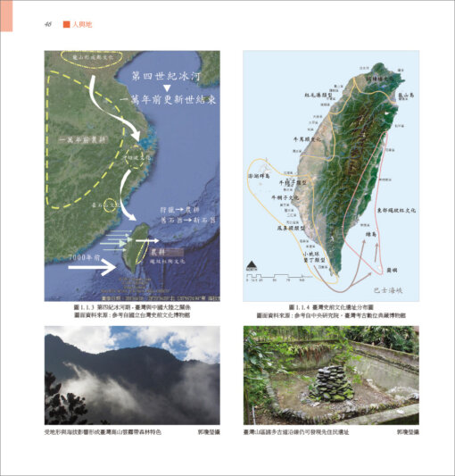 人與地：臺灣景觀變遷與調適(上/下)精美盒裝【隨附特殊印製年表海報】：圖片 7
