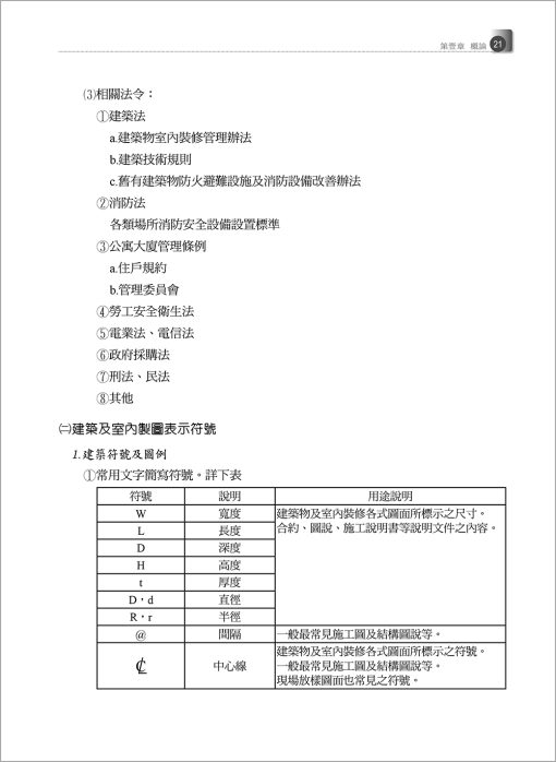 室內裝修材料施工作業實務-附「建築物無障礙設施設計規範」圖例精要（增修八版）：圖片 2