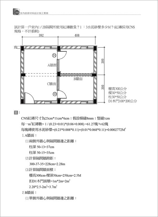 室內裝修材料施工作業實務-附「建築物無障礙設施設計規範」圖例精要（增修八版）：圖片 9