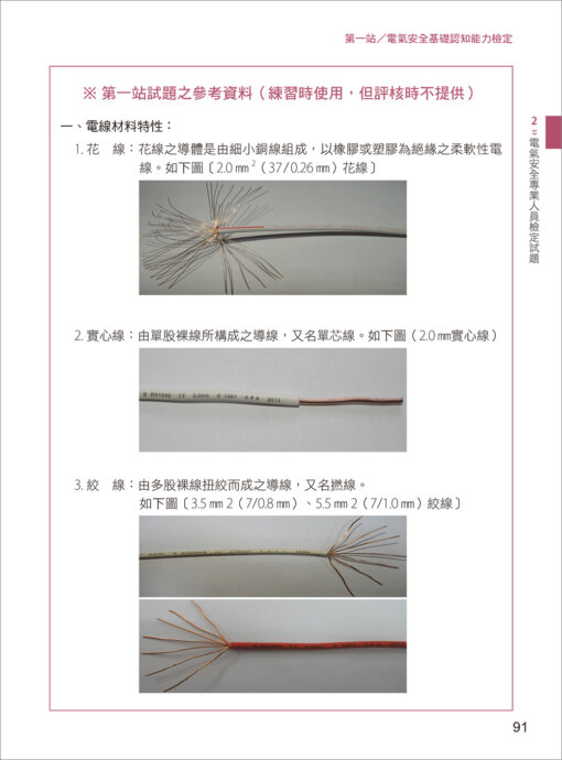 電氣安全實務專輯：電氣設備操作與管理訓練教材：圖片 6