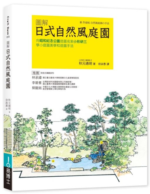 圖解日式自然風庭園：向昭和紀念公園造園名家小形研三學小庭園美學和造園手法